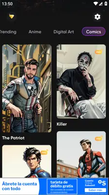 Artimind: AI Art Generator android App screenshot 5